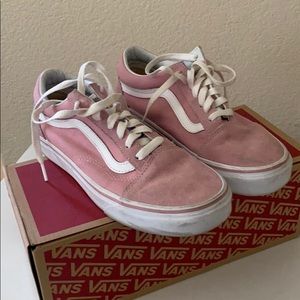 Pink vans old skool sneakers